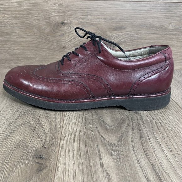 Rockport Other - Men's DresSports by Rockport Burgundy Cordovan Leather Shoes M3677 Size 9